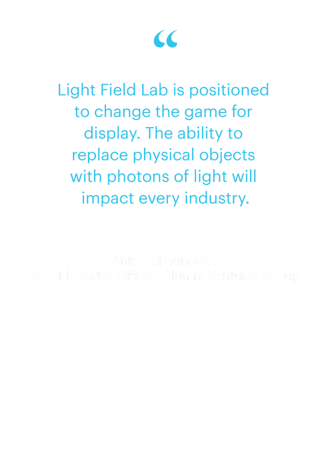Light Field Lab